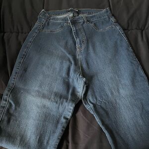 Fashion Nova Relaxed Fit Blue Jeans